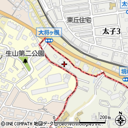 愛知県豊明市栄町武侍22周辺の地図