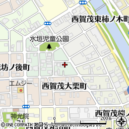 京都府京都市北区西賀茂水垣町45周辺の地図