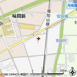 兵庫県丹波篠山市中野221周辺の地図