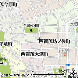 京都府京都市北区西賀茂南今原町93周辺の地図