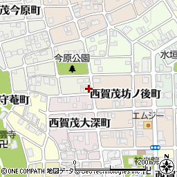 京都府京都市北区西賀茂南今原町94周辺の地図