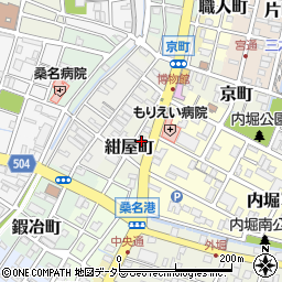 柴正桑名店周辺の地図
