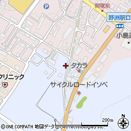 滋賀県野洲市妙光寺328周辺の地図