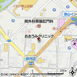 岡山県津山市河辺934周辺の地図