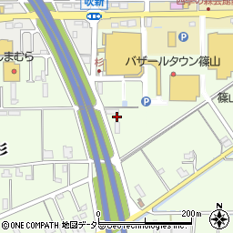 兵庫県丹波篠山市杉271周辺の地図