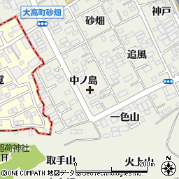 愛知県名古屋市緑区大高町中ノ島周辺の地図