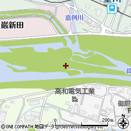 弁天川橋周辺の地図