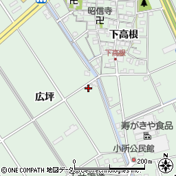 愛知県豊明市沓掛町広坪47周辺の地図