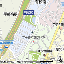 愛知県名古屋市緑区有松南809周辺の地図