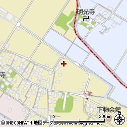 滋賀県草津市下物町1129-2周辺の地図