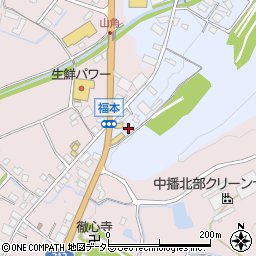 兵庫県神崎郡神河町粟賀町255周辺の地図