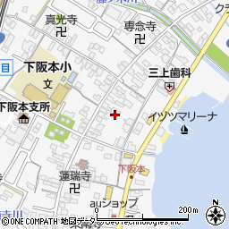 滋賀県大津市下阪本4丁目4周辺の地図