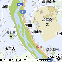 愛知県豊田市鵜ケ瀬町周辺の地図