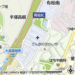 愛知県名古屋市緑区有松南813周辺の地図