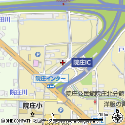 岡山県津山市院庄1060周辺の地図