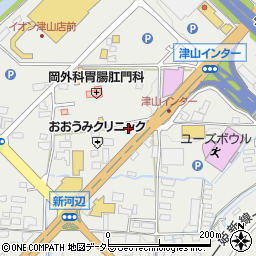 岡山県津山市河辺938周辺の地図