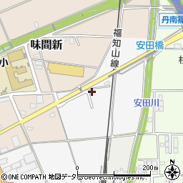 兵庫県丹波篠山市中野221-7周辺の地図