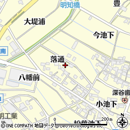 小野田荘周辺の地図