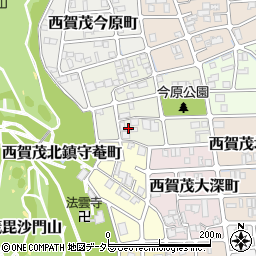 京都府京都市北区西賀茂南今原町106-2周辺の地図