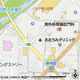 岡山県津山市河辺1039周辺の地図