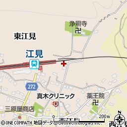 千葉県鴨川市東江見243周辺の地図