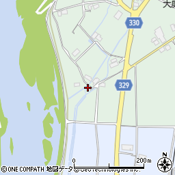 岡山県真庭市大庭502周辺の地図