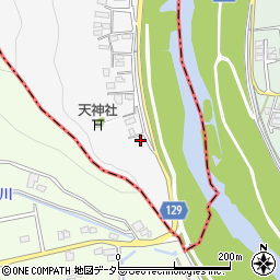 静岡県田方郡函南町日守832-1周辺の地図