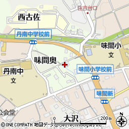 兵庫県丹波篠山市味間南1011周辺の地図