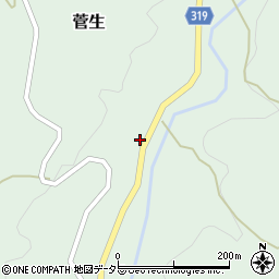 岡山県新見市菅生5338周辺の地図