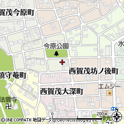 京都府京都市北区西賀茂南今原町90周辺の地図