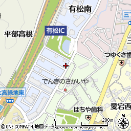 愛知県名古屋市緑区有松南710周辺の地図