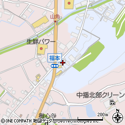 兵庫県神崎郡神河町粟賀町263周辺の地図
