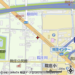 岡山県津山市神戸76周辺の地図