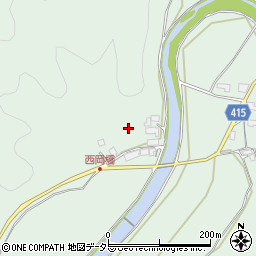 岡山県津山市福井824周辺の地図