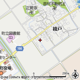 滋賀県蒲生郡竜王町綾戸983周辺の地図
