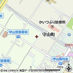 滋賀県守山市金森町570周辺の地図