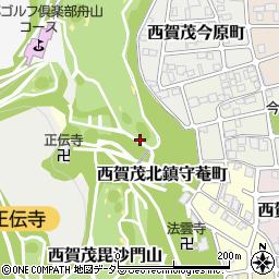 京都府京都市北区西賀茂北鎮守菴町周辺の地図