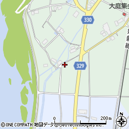 岡山県真庭市大庭495周辺の地図