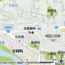 セコム株式会社　テクノ事業本部津山出張所周辺の地図