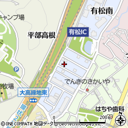 愛知県名古屋市緑区有松南817周辺の地図