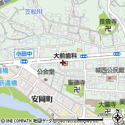 津山ドライコインランドリー小田中店周辺の地図