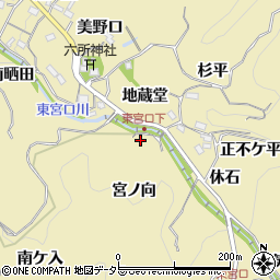 愛知県豊田市坂上町宮ノ向周辺の地図