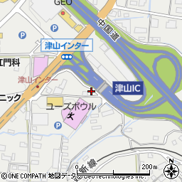 岡山県津山市河辺794周辺の地図