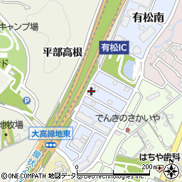 愛知県名古屋市緑区有松南818周辺の地図