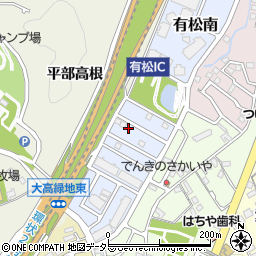 愛知県名古屋市緑区有松南803周辺の地図