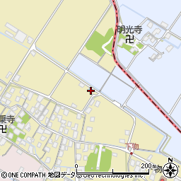 滋賀県草津市下物町266周辺の地図