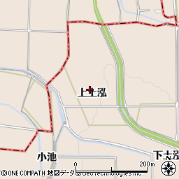京都府亀岡市馬路町上土泓周辺の地図