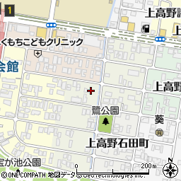京都府京都市左京区上高野鷺町5周辺の地図