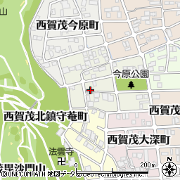 京都府京都市北区西賀茂南今原町129周辺の地図