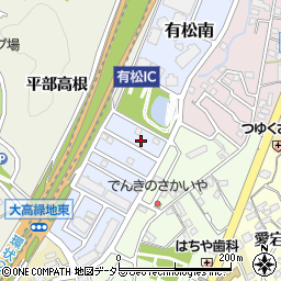愛知県名古屋市緑区有松南713周辺の地図